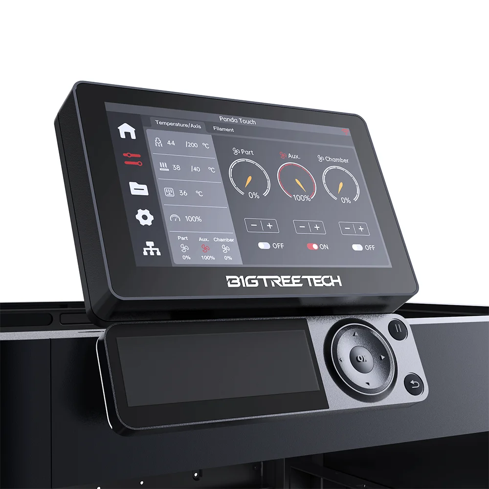 BIGTREETECH Panda Touch Screen 5'' Display for Bambu Lab X1 P1 Plug&Play Custom UX&UI Multi-Printer Wireless Control 3D Printer