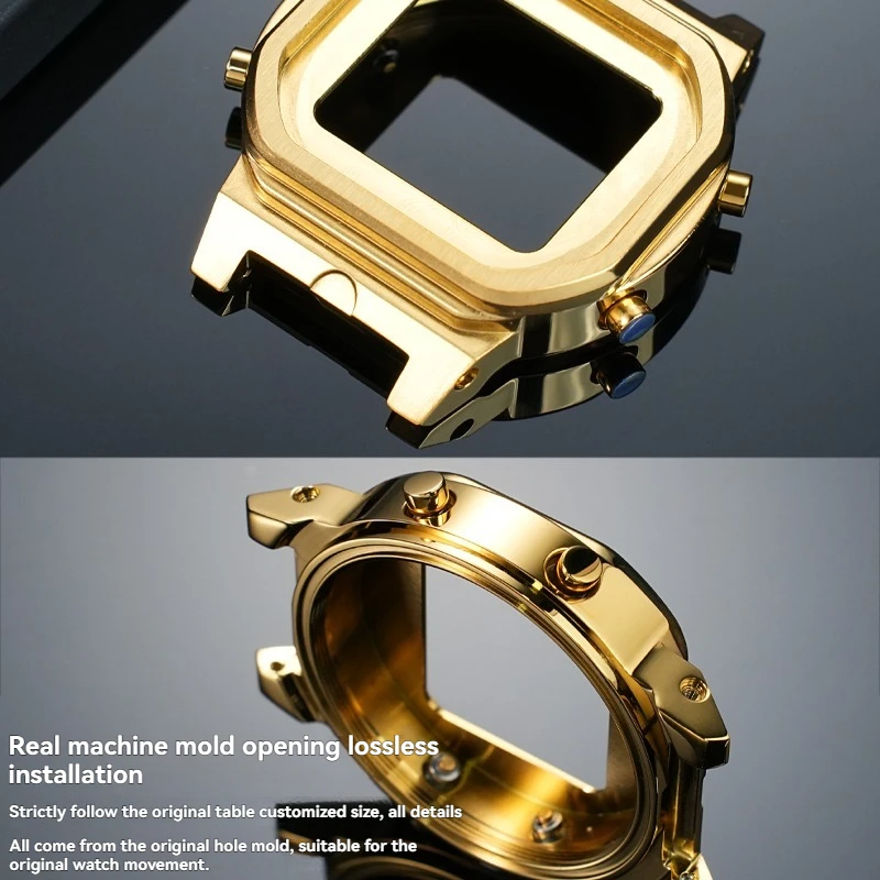 カシオ G-Shock DW-5600 Mod キット フルメタル アップグレード用