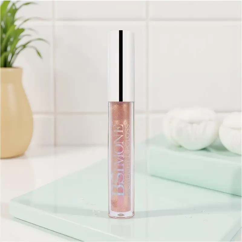 BSIMONE 4g ترطيب لامع بريق ملمع الشفاه ماكياج تألق بريق السائل أحمر الشفاه لؤلؤة ملمع الشفاه تينت