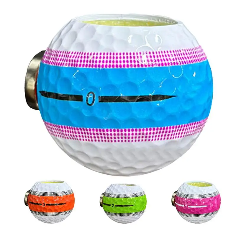 

Golf Ball Appearance Cigar Holder With Magnet Can Be Adsorbed On The Cart Or Railing Cigar Stand For Golfer