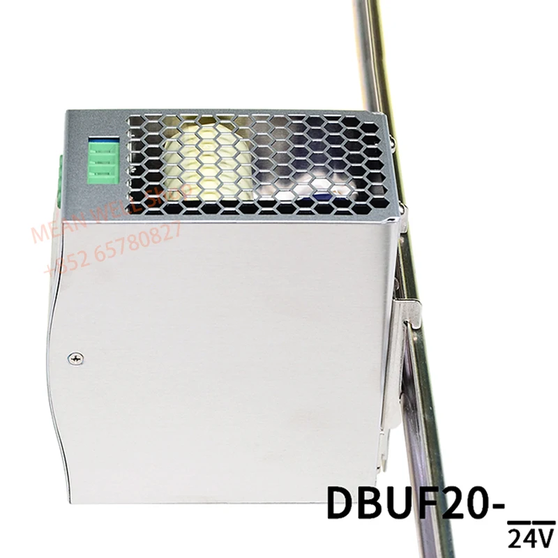 MEAN WELL Switching Power Supply DBUF20-24 24V/20A DIN Rail Type Buffer Module