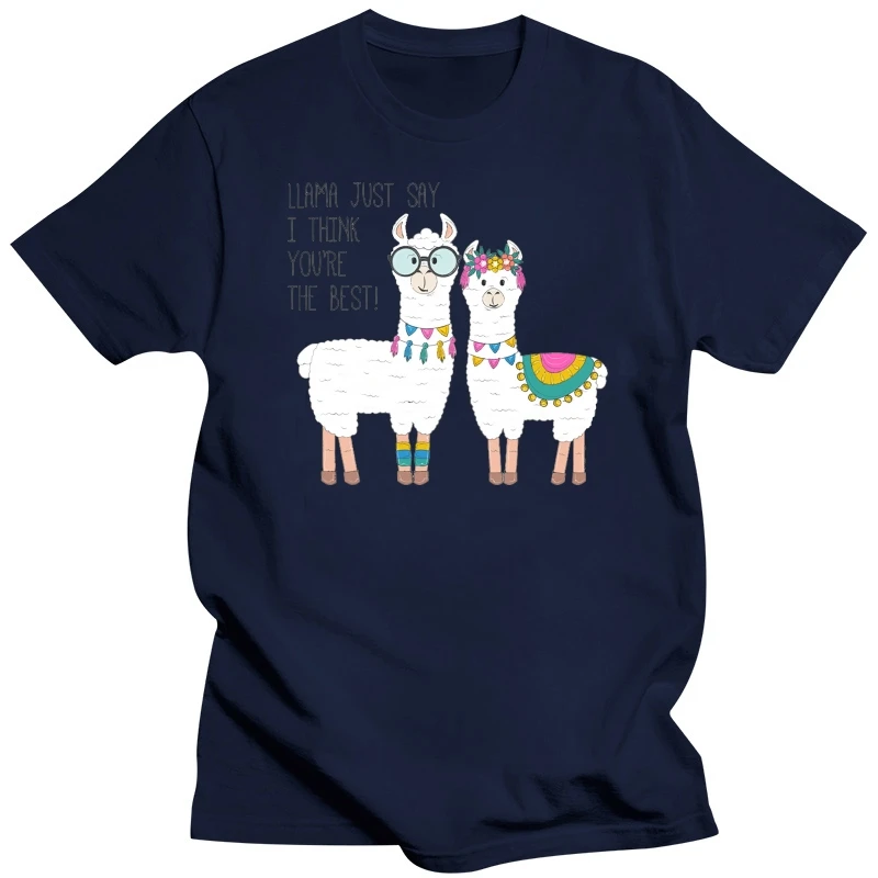 Cute Mama Llama Family Zoo Trip Llamanew arrival t shirtAnime T-ShirtShort Sleeve ShirtTops shirtShort Sleeve Shirt