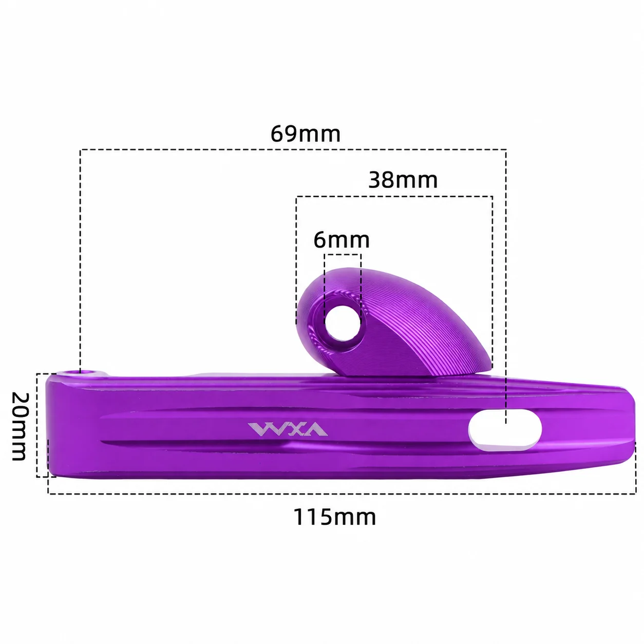 Crank Front Fork Carbon Fork Protection Sleeve, Gear Disc Kit, Road Bike Disc, Anti-Damage, universal Single-Disc Chain Wheel, V