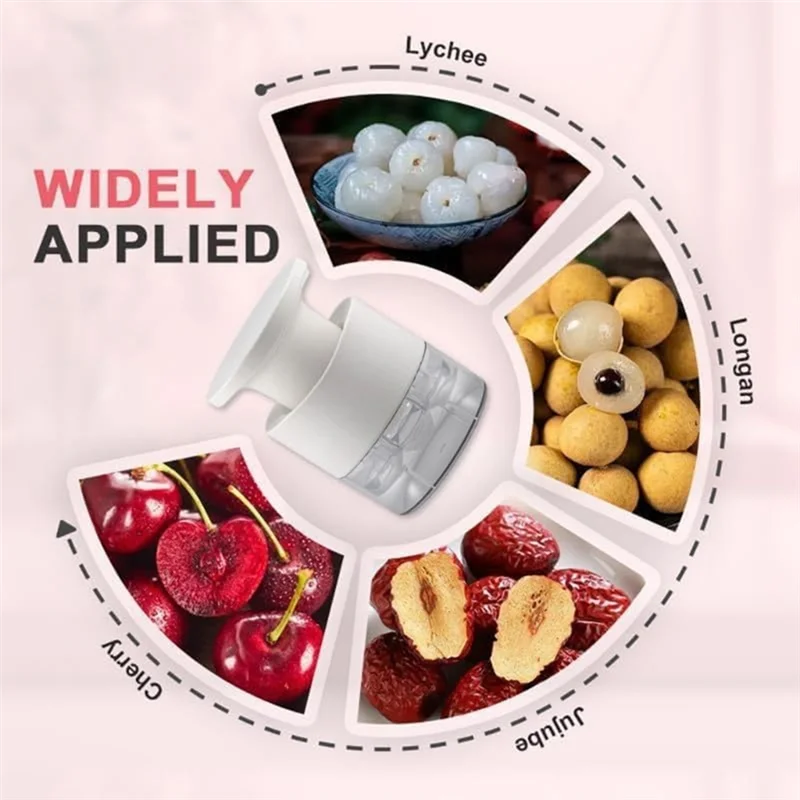 Outil de dénoyauteur de cerises, dissolvant de fosses de cerises, Portable à dégagement rapide, multi-cerises, dénoyauteries, outils de dénoyaut de cerises à 7 trous