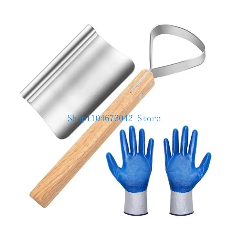 652F Multipurpose Nonrust Steel Hair Scrapers for Efficient Removal of Pig and Animal Hair with Sturdy Construction