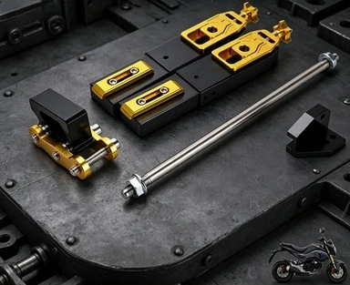 

Motorcycle Modified Rear Swingarm Extension Stretching Kit Fit Honda MSX125 Grom