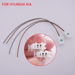 2pcs Car Audio Speaker Plug Wire Car Door Tweeter Subwoofer Horn Lossless Install Cable Plug Adapter Harness for Hyundai Kia