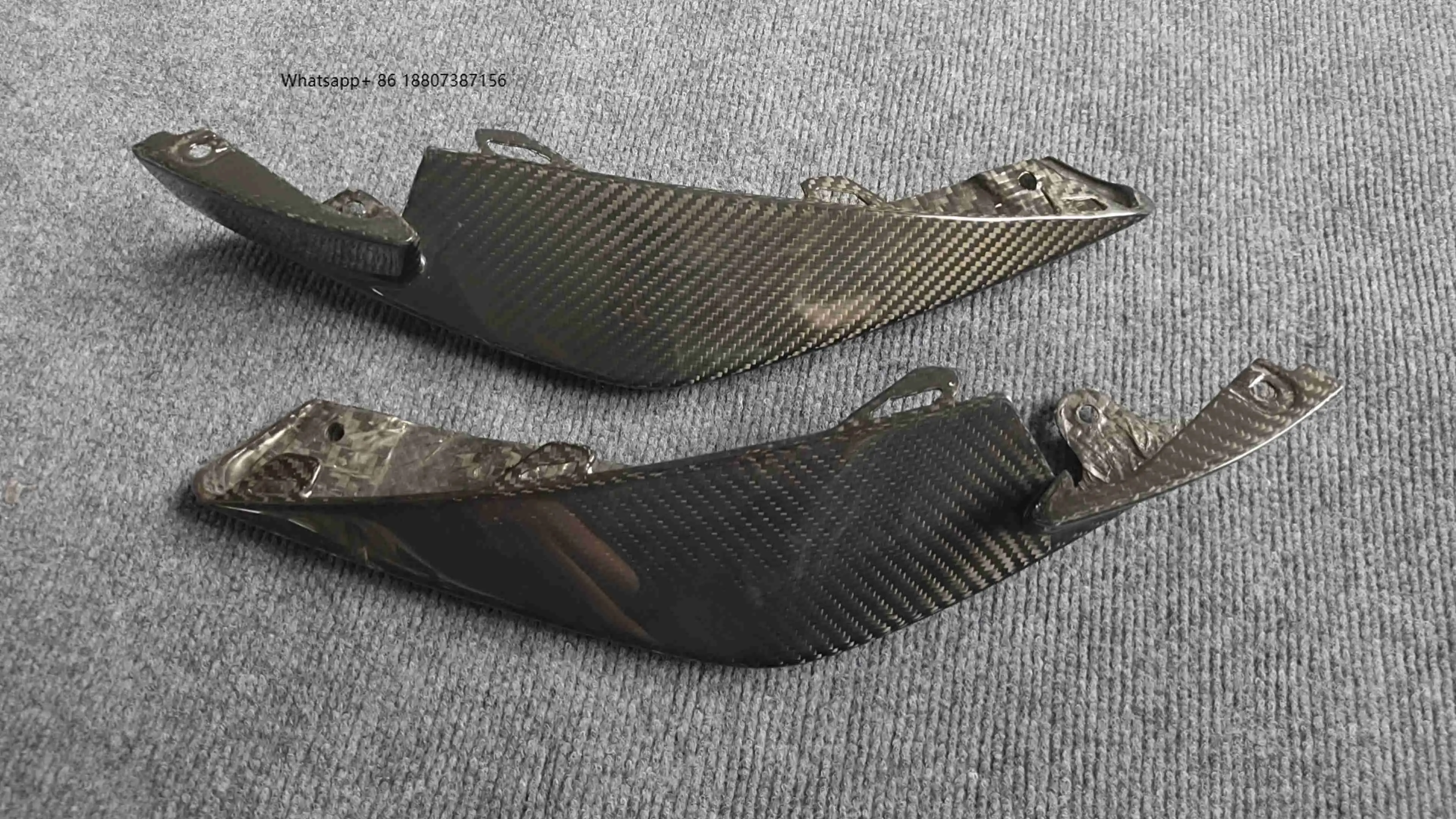 

New Arrival OEM Style Dry Carbon Fiber Front Bumper Splitters for G80 M3 2021+