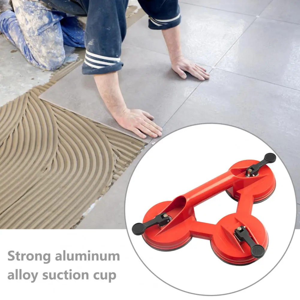 Manual Suction Cup Non-slip Glass Suction Cup Strong Load-bearing Glass Puller Tile Suction Cup Lifter for Home Tile Sucker