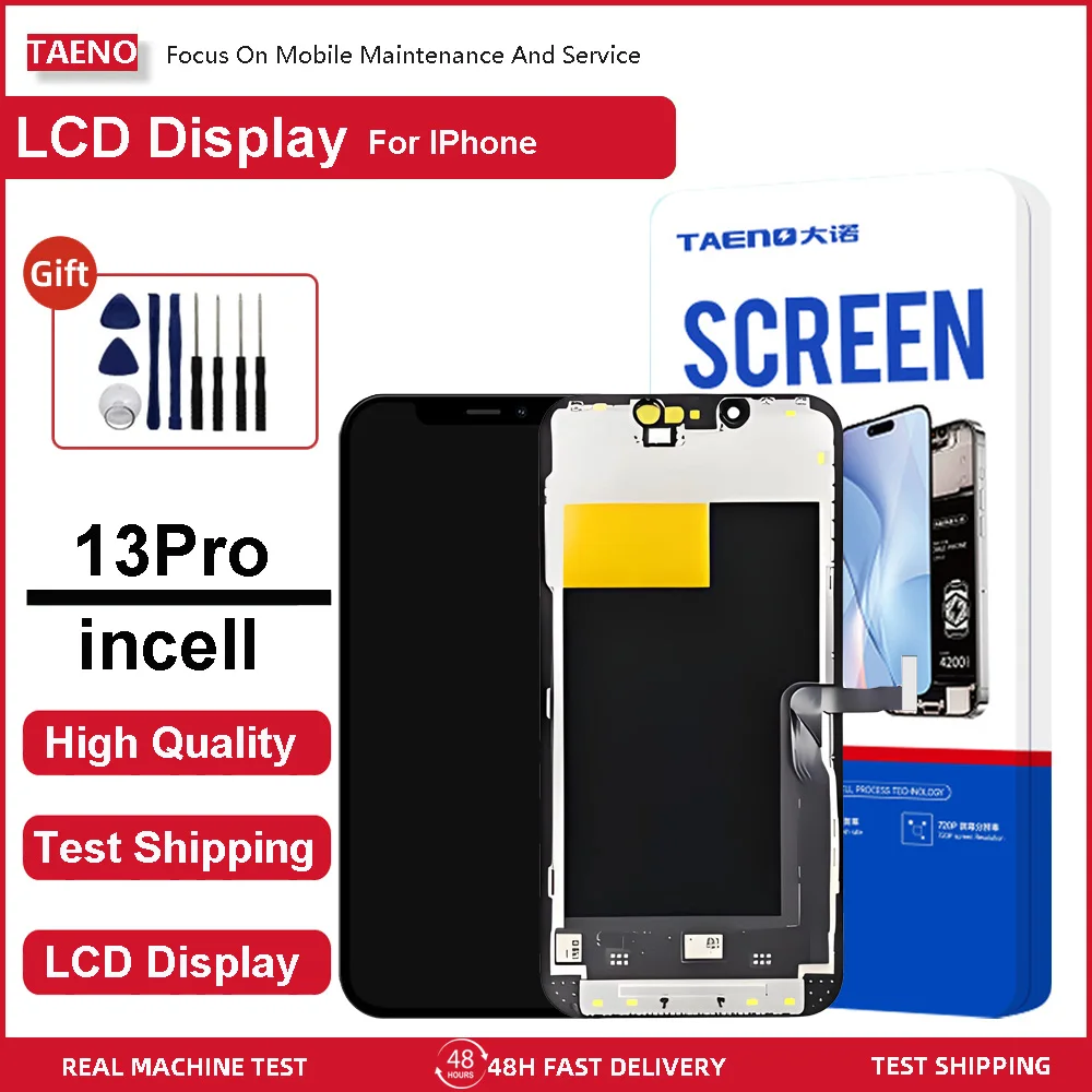 TAENO Incell Mobile Phone LCD Screen for iPhone 13 Pro Max Screen for iPhone 13 13Pro LCD Display Touch LCD Panel Replacement