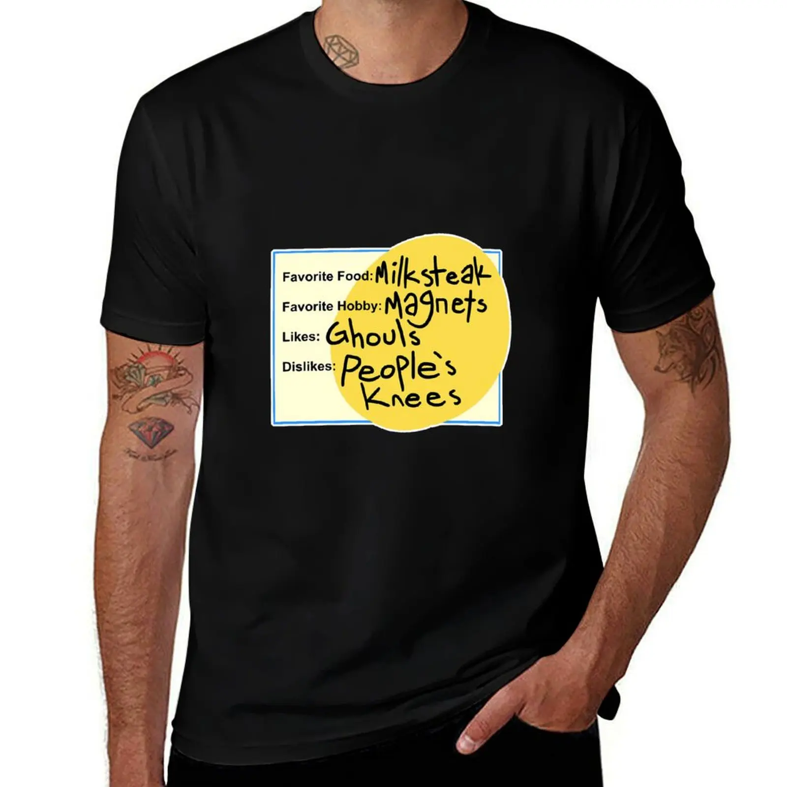 Charlie_s Dating Profile T-Shirt Classic Graphic Short Sleeve Top T-Shirt