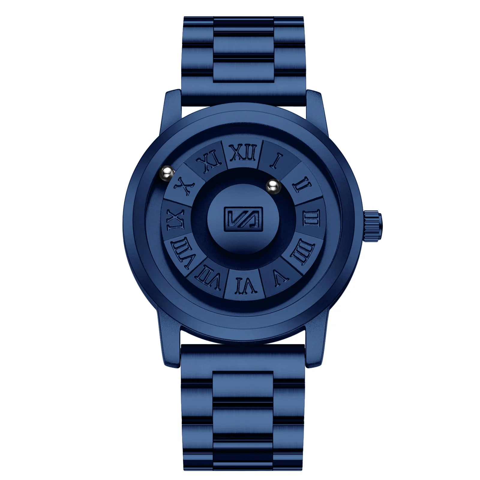 ساعة كاجوال كلاسيكية للرجال من الفولاذ المقاوم للصدأ رياضية مقاومة للماء ساعات رجالية كوارتز عرض ساعة Relogio Masculino