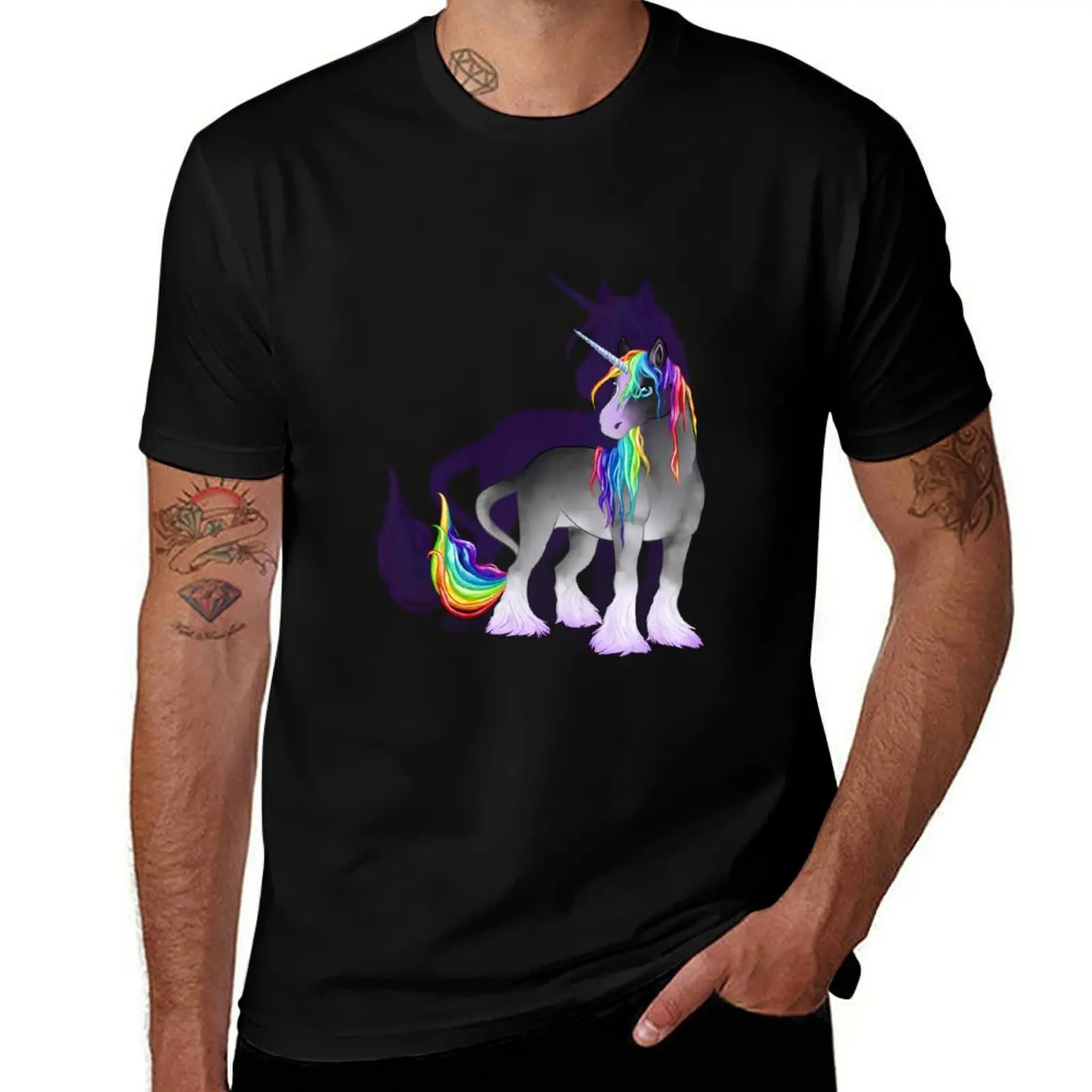 

Rainbow Unicorn T-Shirt graphic t shirts for man man t shirts for men anime t shirts for man T-Shirt