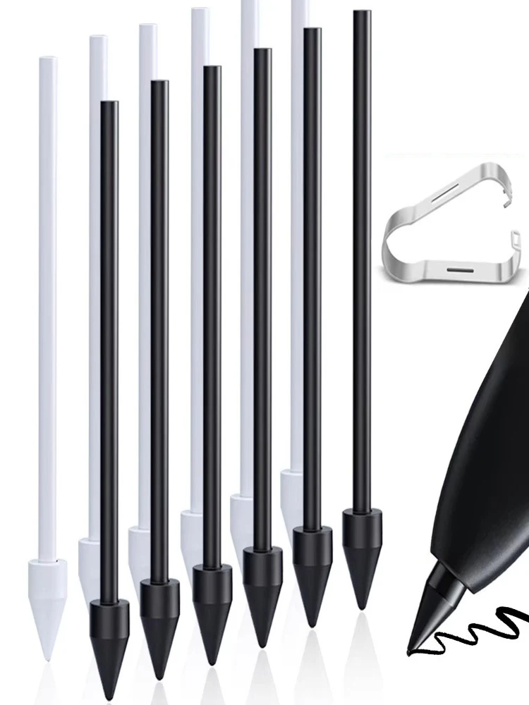 

1/2/3/6set Stylus Pen Tips S Pen Replacement S Pencil Spare Nib With Removal Tweezer For Samsung Galaxy Tab S10/S10 Ultra/S9/S8