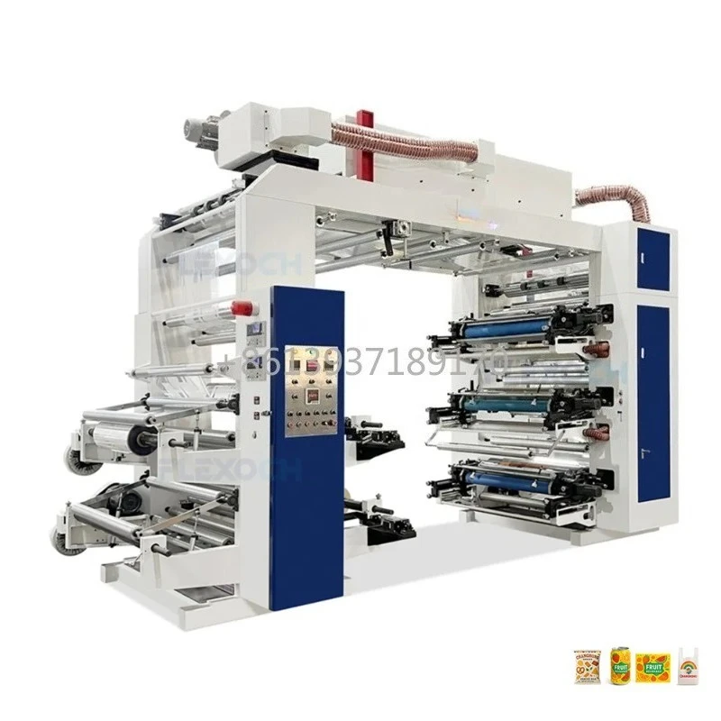 High-Speed Aluminium Foil Flexo Printing Press for Plastic Packaging