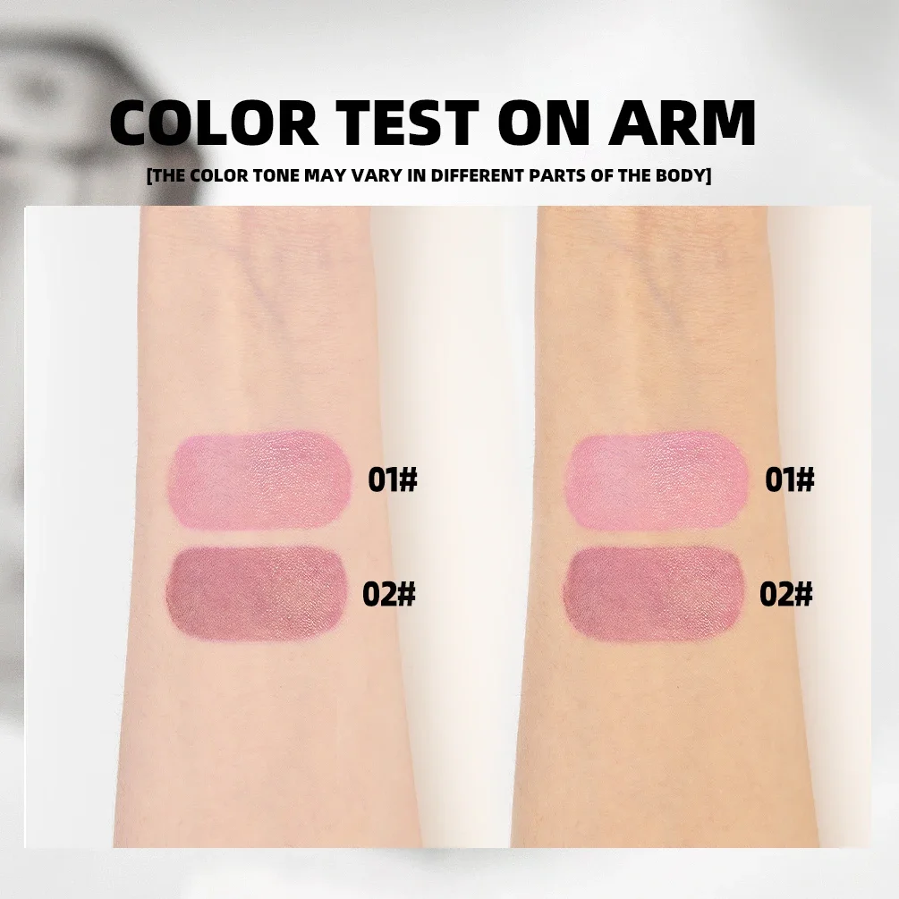 Qibest conjuntos de bálsamo labial que muda de cor, hidratante de longa duração, mudança de ph, mancha labial, nutre, batom, maquiagem, blush para rosto