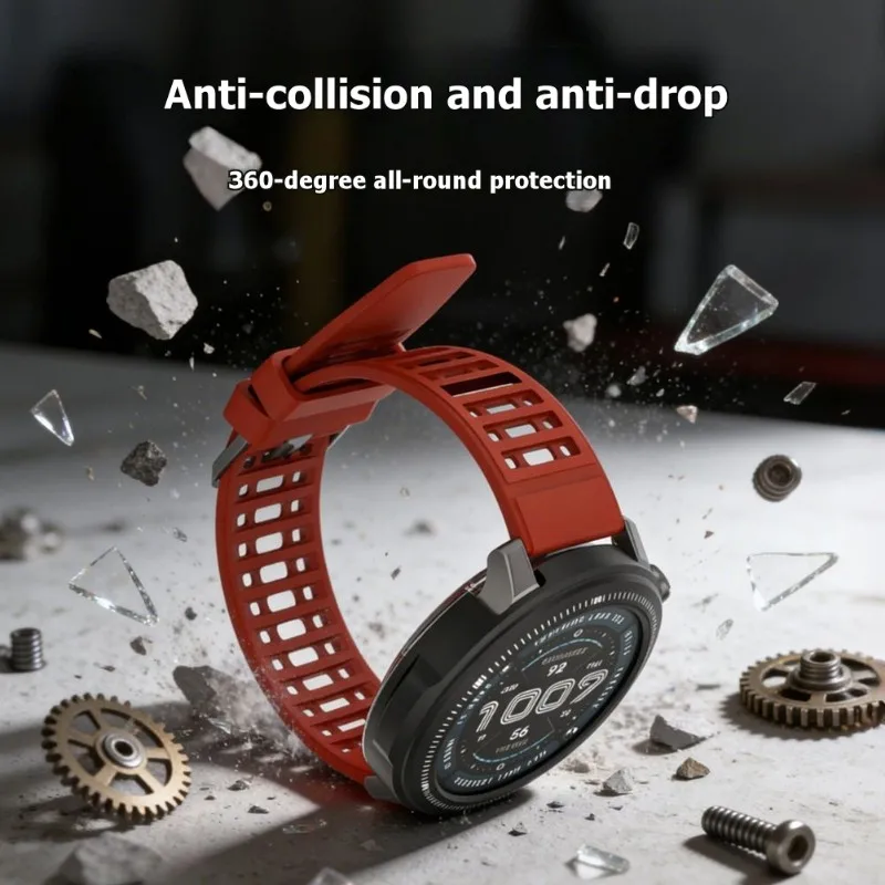 

ABGI-Full Coverage Scratch-Resistant Metal Case For AMAZFIT Huami Balance 2 47Mm In Black& Xuanmo Colors