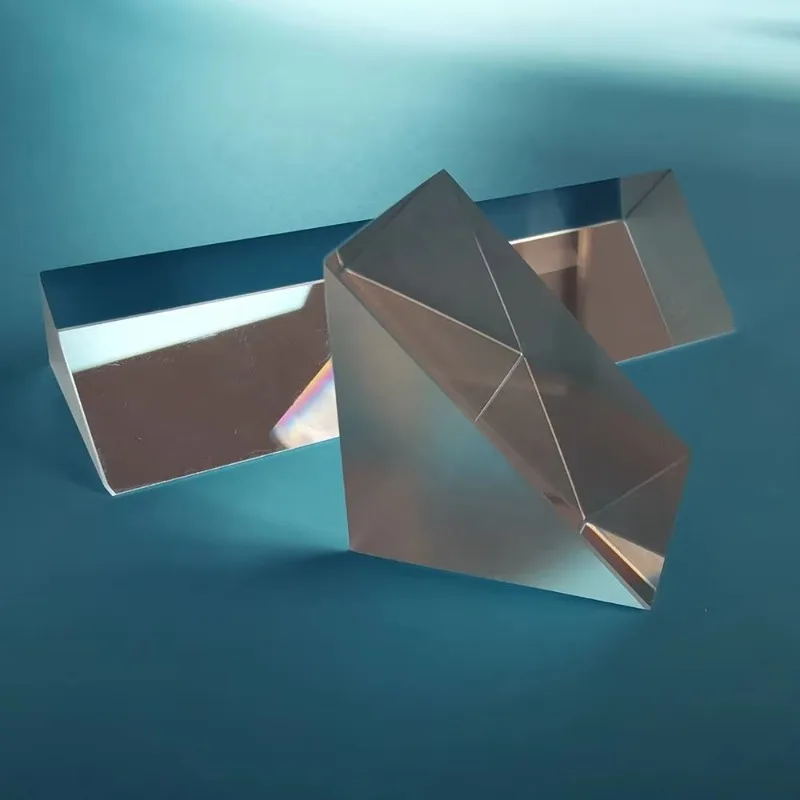 Optical glass BK7 90 degree right angle prism triangular prism