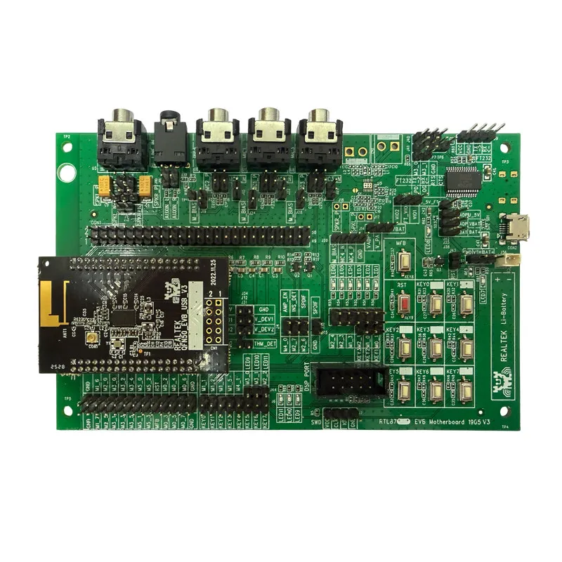 RTL8763ESE-CG Development Board MCU and Rich Peripheral Interfaces