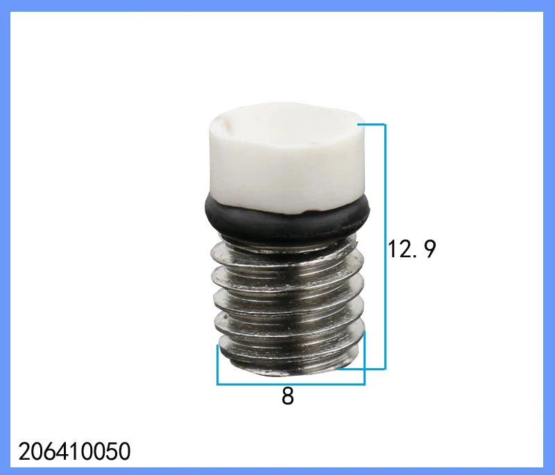 Guide Groove C604 Guide Eye Mold 206410050 Spray Chamber Guide Wire Nozzle Slow Walking Thread Ceramic Nozzle 0.8