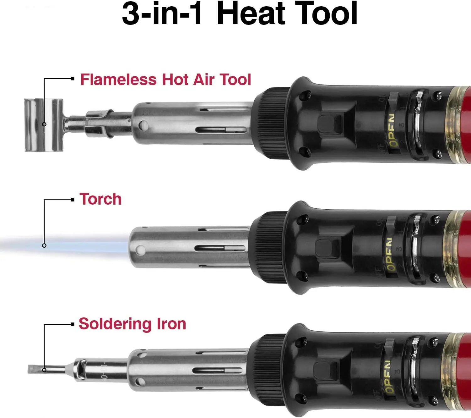 ter Appliance Ultratorch Ut-100Sik Butane Powered Cordless Soldering Iron, Flameless Heat Tool For Wire Connectors And