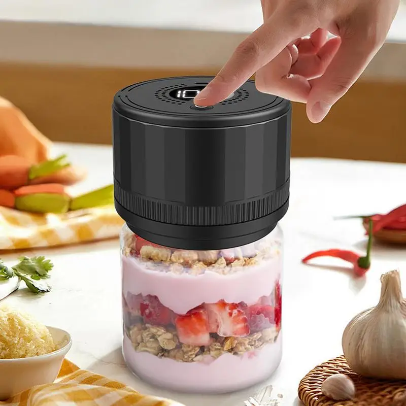 Vacuum Sealer For Mason Jars Jar Vacuum Sealer For Mason Jars Food Preservation Sealing Machine Cordless Jar Vacuum Sealer Food