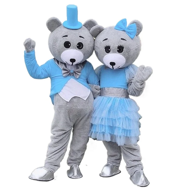 

Long Hair Teddy Bear Wedding Bear Hare Cosplay Costumes Advertising Event Costume Fancy Dress Party Anime Props Mascot