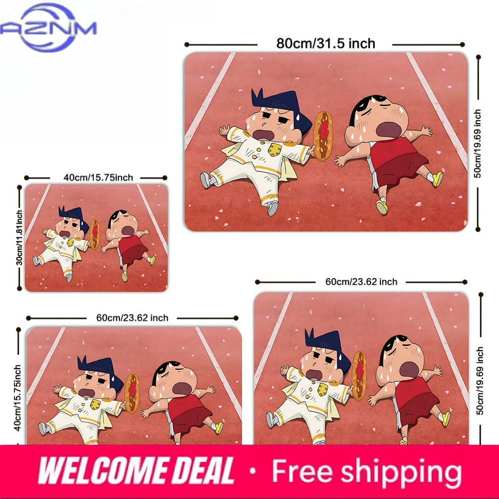 

Crayon Shin-chan Exhausted After Race Hot Dog Print Kitchen Dish Drying Mat, Non-Slip Rubber Base, Washable Cloth Surface, Absor