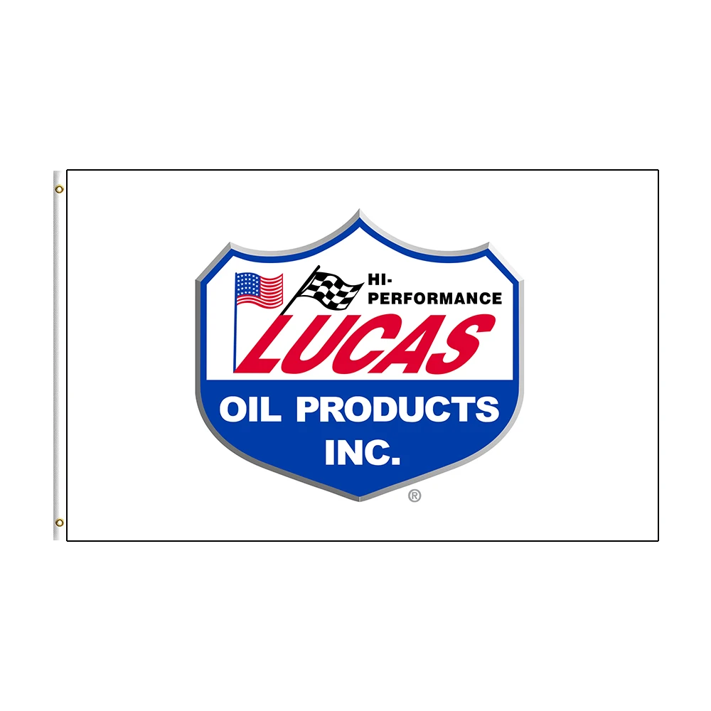 

3x5Ft Lucas Flag Racing Car Printed Oil Banner For Decor 1