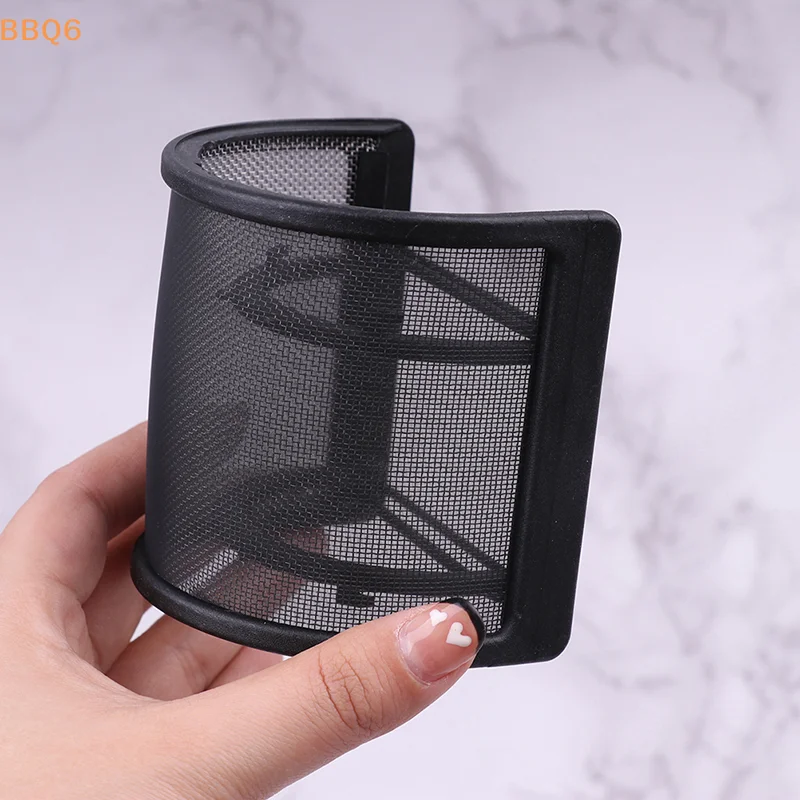 *1PCS Universal Microphone Filter Condenser Microphone PC Studio Recording Metal Windscreen
