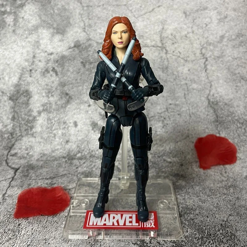 Black Widow (Scarlett Johansson) Avengers: Endgame Marvel Actionfigur Sammlerstück Klassische Serie Scarlet Witch Actionfigur – Detail 2