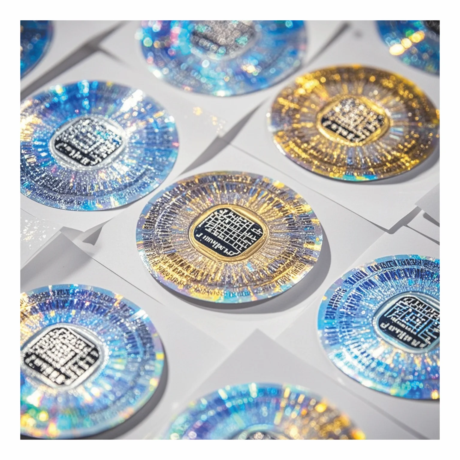 Brand New High Quality Label Holographic Stickers Holographic Logo Stickers With High Quality