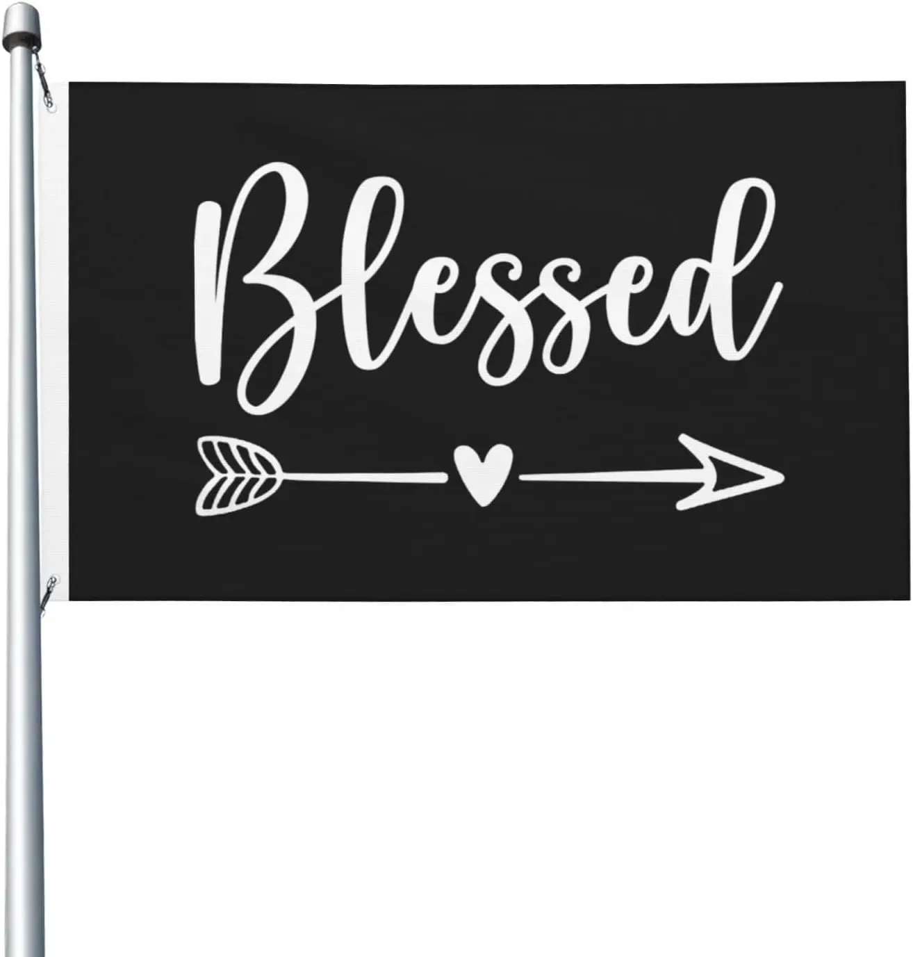 Flagicts 100% Polyester Blessed Flag