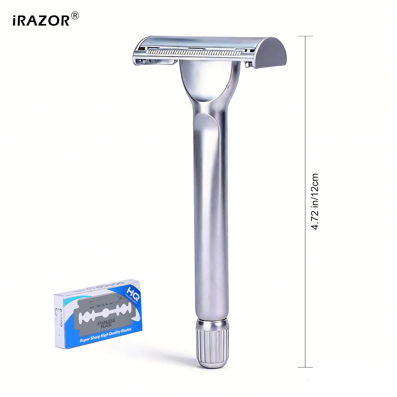 iRAZOR バタフライオープン両刃安全カミソリキット(替刃 - Men'S Grooming Blade のレビューと価格