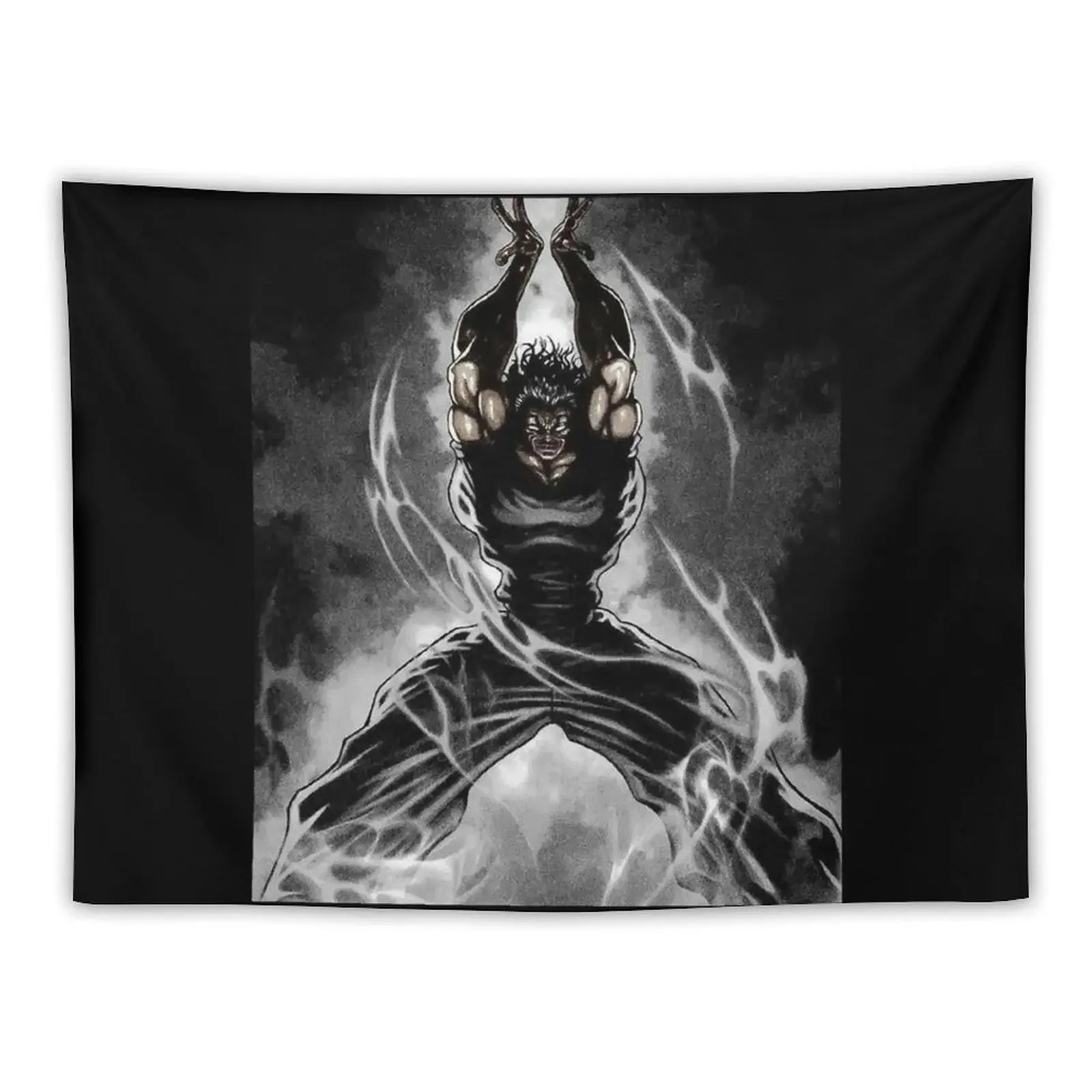 

Baki Champions - baki hanma The Grappler Hanma Yujiro Tapestry Anime Decor Nordic Home Decor Tapestry