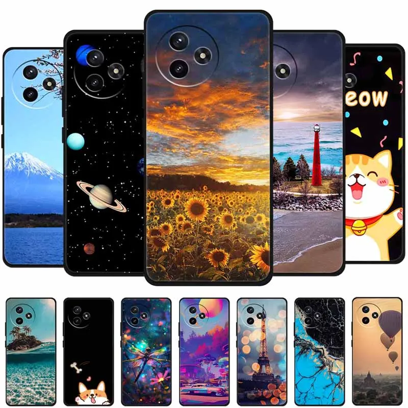 

Phone Case For Redmi k80 Ultra The Planet Patterned Cases Original Fashion Soft Silicone TPU Scenery Protective Phone Cool Cover