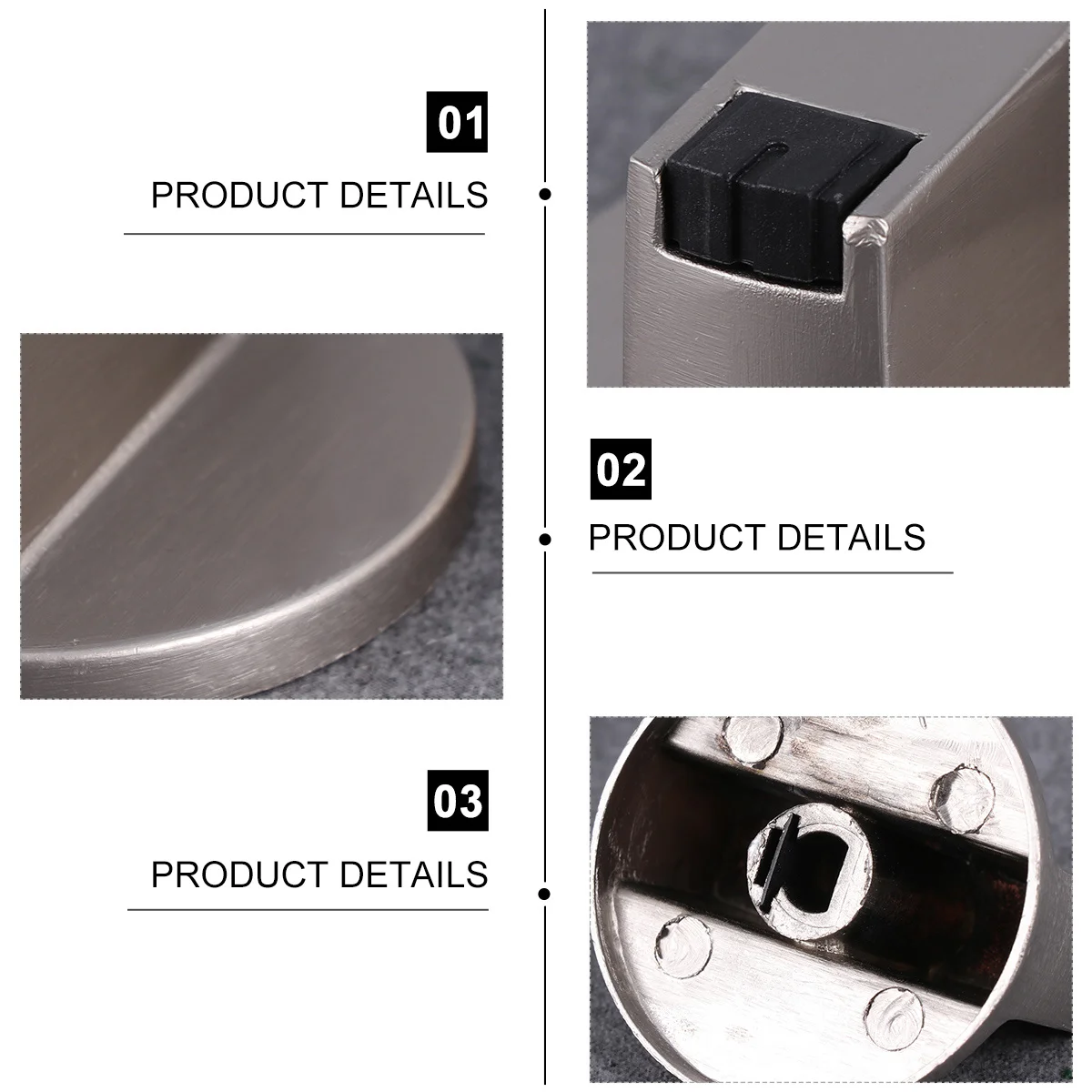 

3pcs Gas Knob Stove Knobs Metal Stove Knobs Durable Replacement For Home Cooker Appliance Parts