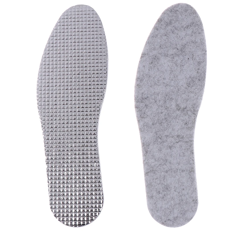 Felt Aluminum Foil Insoles for Winter Warm Summer Cool Waterproof Shoe Pads