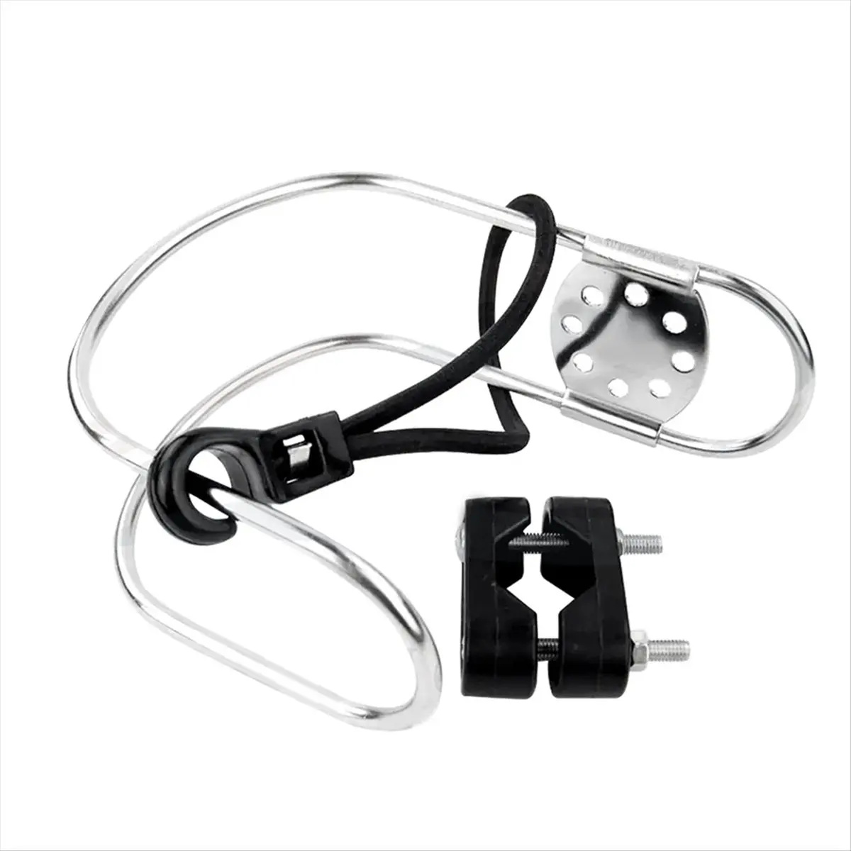 【THANKSGIVING DAY】 2PCS Marine Stainless Steel Horseshoe Buoys Ring Bracket Adjustable Buoys Ring Holder Boat Accessories