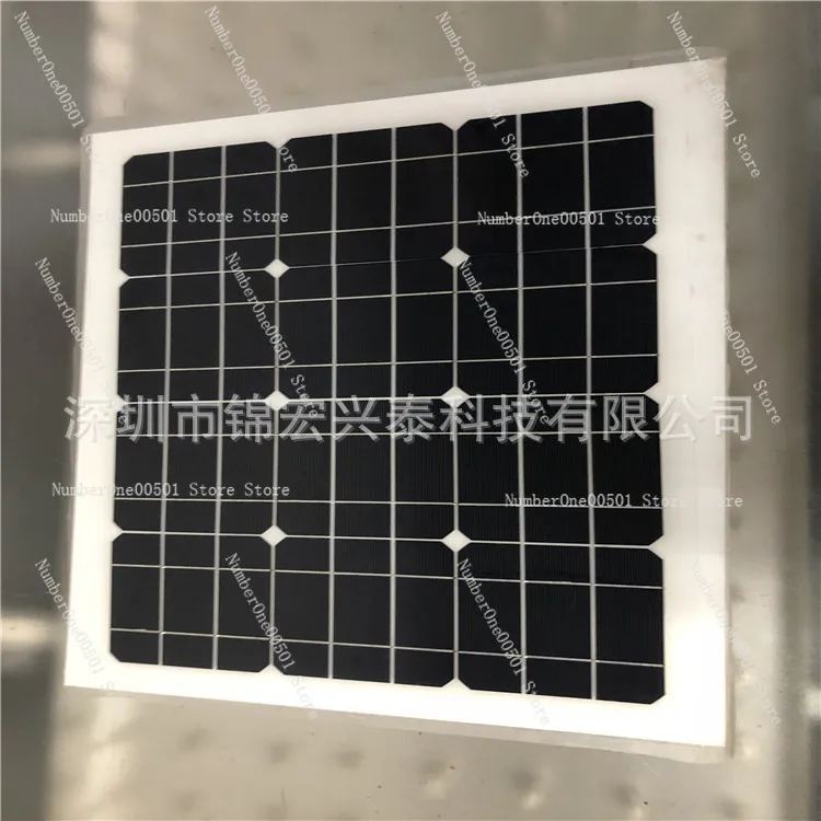 Monocrystalline silicon 50W semi-flexible solar panel outdoor RV charging panel outdoor energy storage solar panel