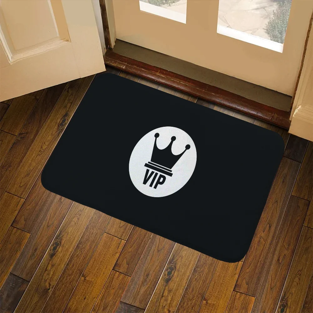 

Vip Doormat Bath Mat Room Mats Non-slip and Washable Kitchen Mat Doormats Motorcycle Carpet Living Room Rugs Balcony Decorations