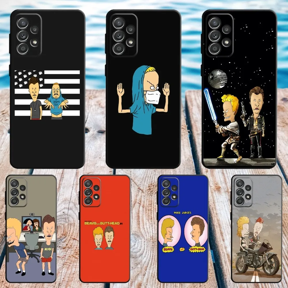 Beavis and Butt-Head Phone Case For Samsung S21,S22 Ultra,S20,S30 plus,S22 plus,S23,S30 ultra 5G Silicone Cover