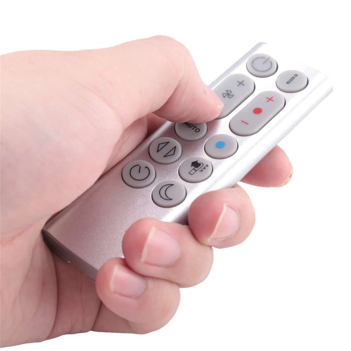 N89R Replacement Remote Control Suitable for Dyson HP04 HP05 HP07 Air Purifier Leafless Fan Remote Control Silver