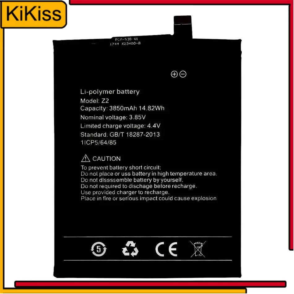 

Fast Charging 3850Mah Mobile Phone Battery For Umidigi Umi Z2