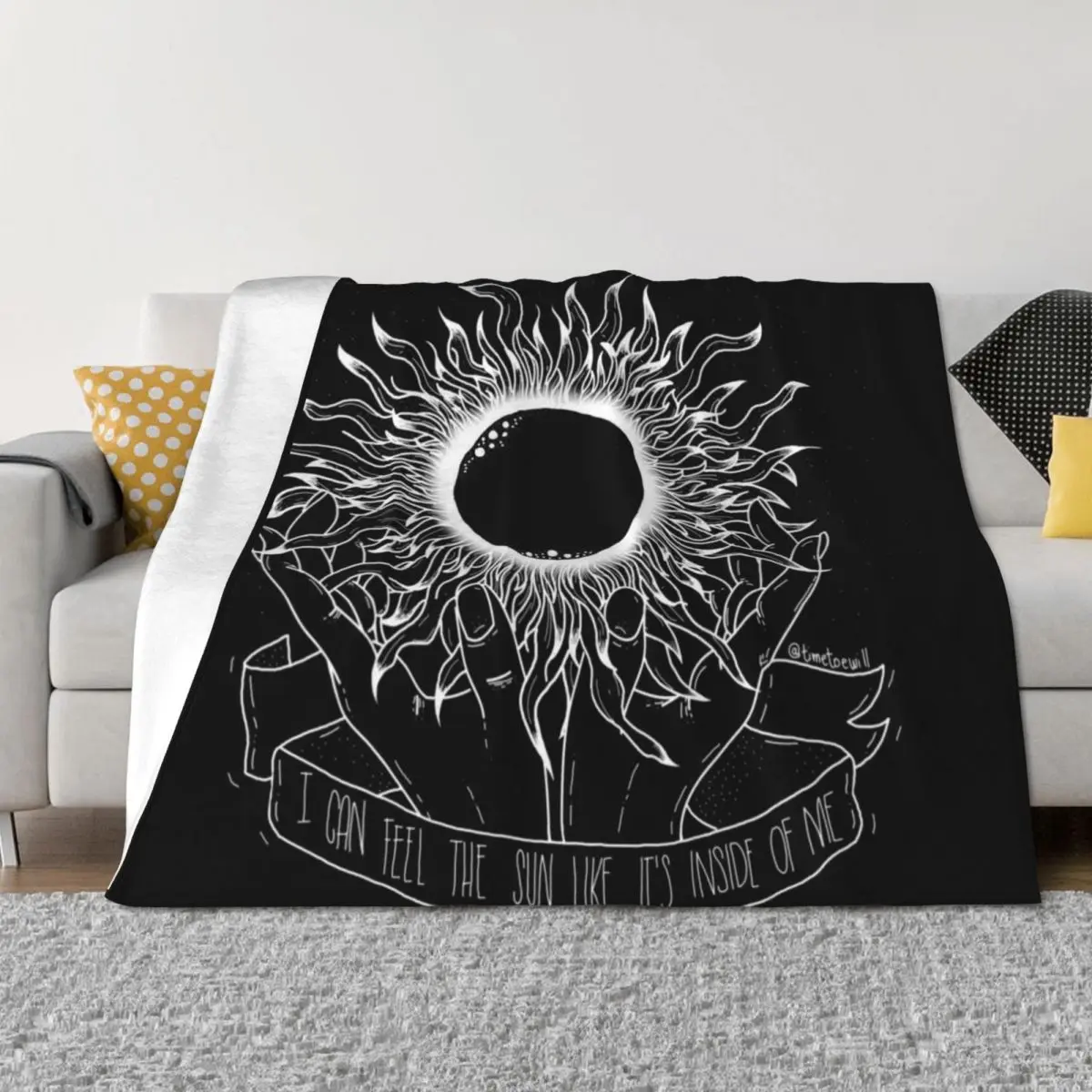

World Away Throw Blanket for sofa Luxury St Plush Blankets