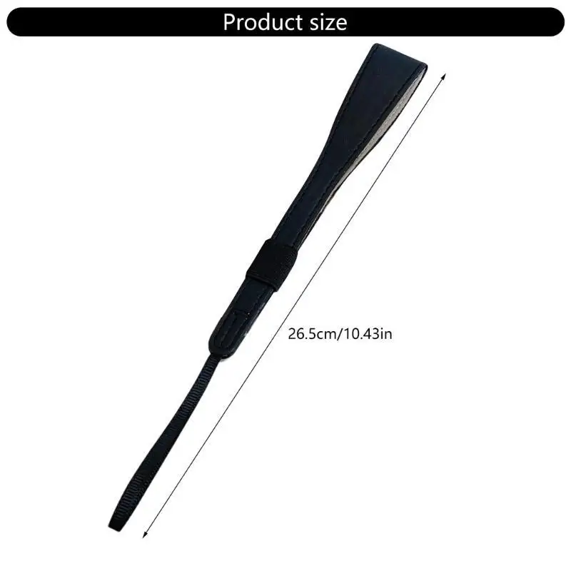 حزام معصم من جلد البولي يوريثان لكاميرات M50II XS10 ZV1 للسلامة وعصرية للسفر والتصوير الخارجي