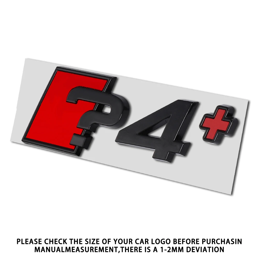 Auto-Karosserie Heckklappen-Emblem Aufkleber Buchstaben Auto-Heck-Abzeichen Aufkleber für Audi A3 A4 A5 A6 A7 A8 Q3 A4L A6L A8L B8 B9 8V QUATTRO RS3