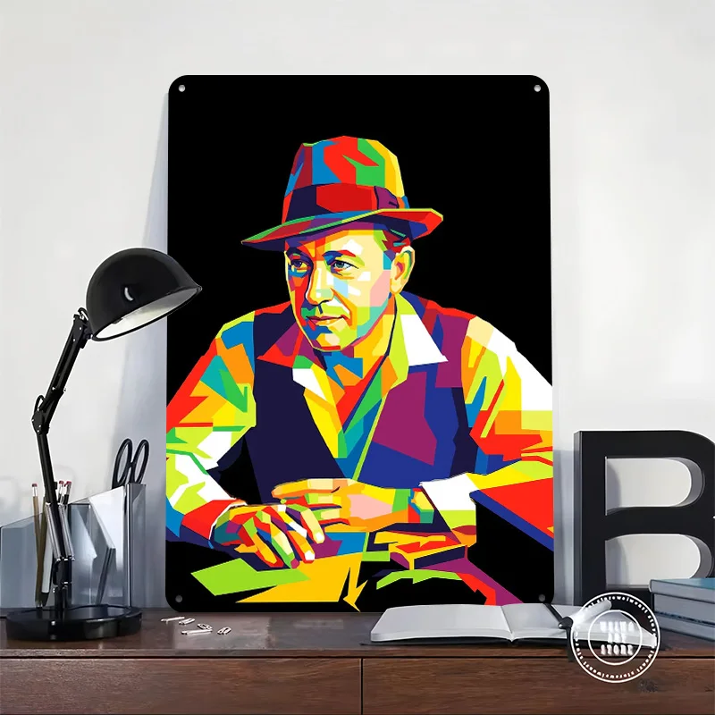 Snatch Wpap Printed Poster Customized Retro Wall Art Vintage Metal Tin Signs for Modern Home Decoration Luxury Room Accessories