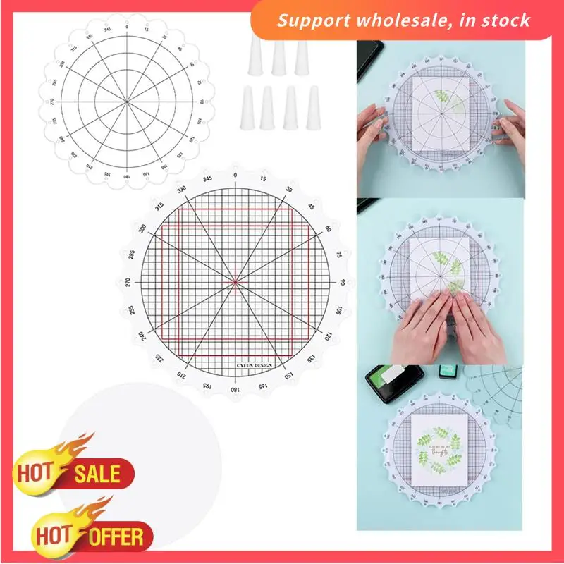 منصة تثقيب دوارة مكونة من 10 قطع من RISE، أداة ختم ودوارة لدوائر اللكم، أقفال في مكان في 24 فترات متساوية