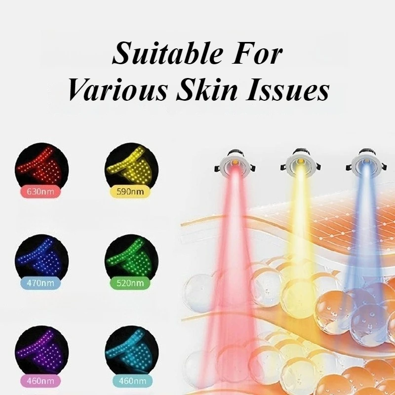 Siliconen nekrimpel Huidverzorgingsapparaten Huidverstrakking LED-nekmasker Hals Roodlichttherapieapparaat Esthetiek Gezichtsbehandelingsapparatuur